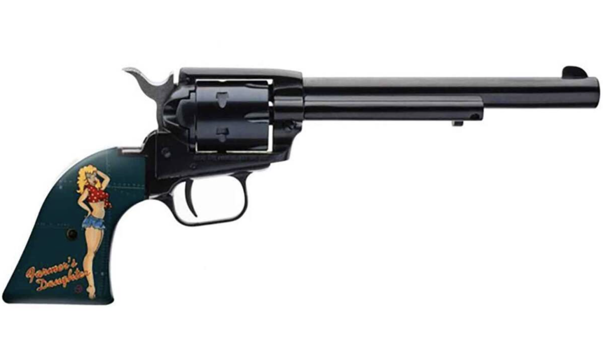 Heritage Rough Rider Farmers Daughter - TALO Edition RR22B6-PINUP7 22 LR 6 6.5