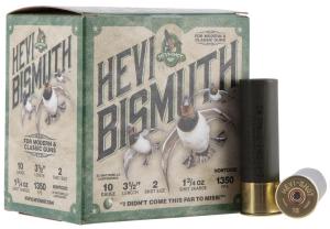 Hevi-Shot Hevi-Bismuth 10 Gauge Ammo 3-1/2" #2 Bismuth Shot 1-3/4 oz Case of 250 (10 Boxes of 25) 816383002414 Free Shipping