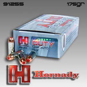 Hornady: Critical DUTY® 10mm Auto, 175gr FlexLock®, 50/Box 91255