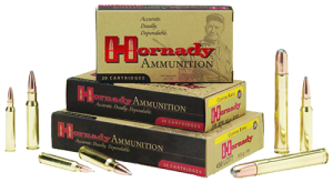 Hornady Dangerous Game .375 H&H Magnum 300 grain Dangerous Game Solid Brass Cased Centerfire Rifle Ammo 20 Rounds 82322