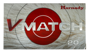 Hornady V-Match 22 Creedmoor Ammo 69 Grain ELD-VT Polymer Tip Box of 20 090255834147 Free Shipping with $100