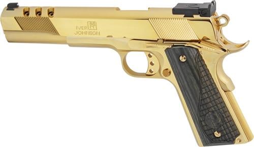 Iver Johnson Arms Eagle XL Ported Gold GIJ38 45 ACP 8.0000 6"