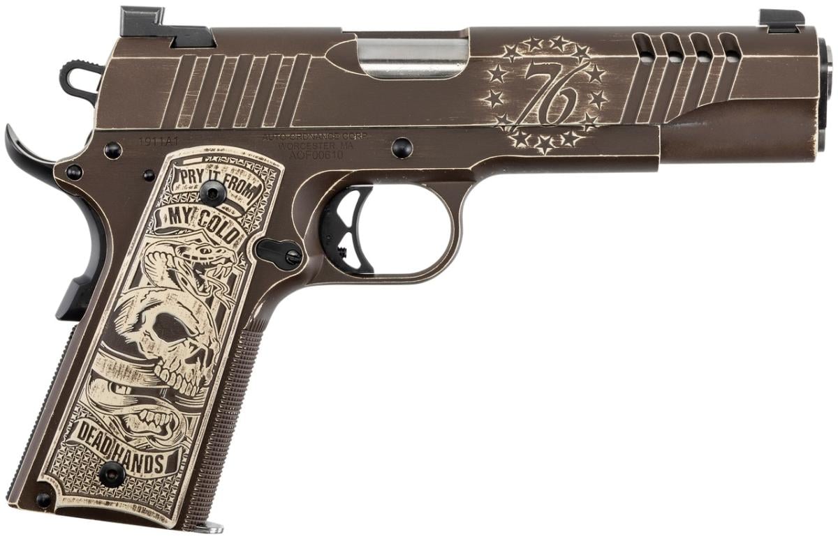 Kahr Auto Ordnance 1911 1776 Special Edition 1911TCAC16 45 ACP 7+1 5"