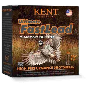 Kent Ultimate FastLead Upland Shotshell 28ga 2-3/4" 7/8oz 1300 fps #7.5 25/ct KIK28UFL2475