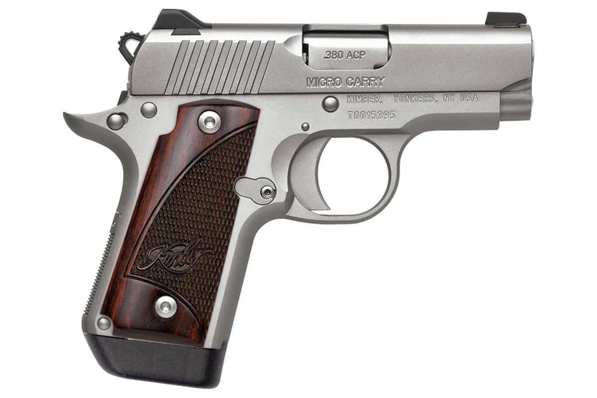 Kimber Micro Stainless 3300207 380 ACP 7 2.75"