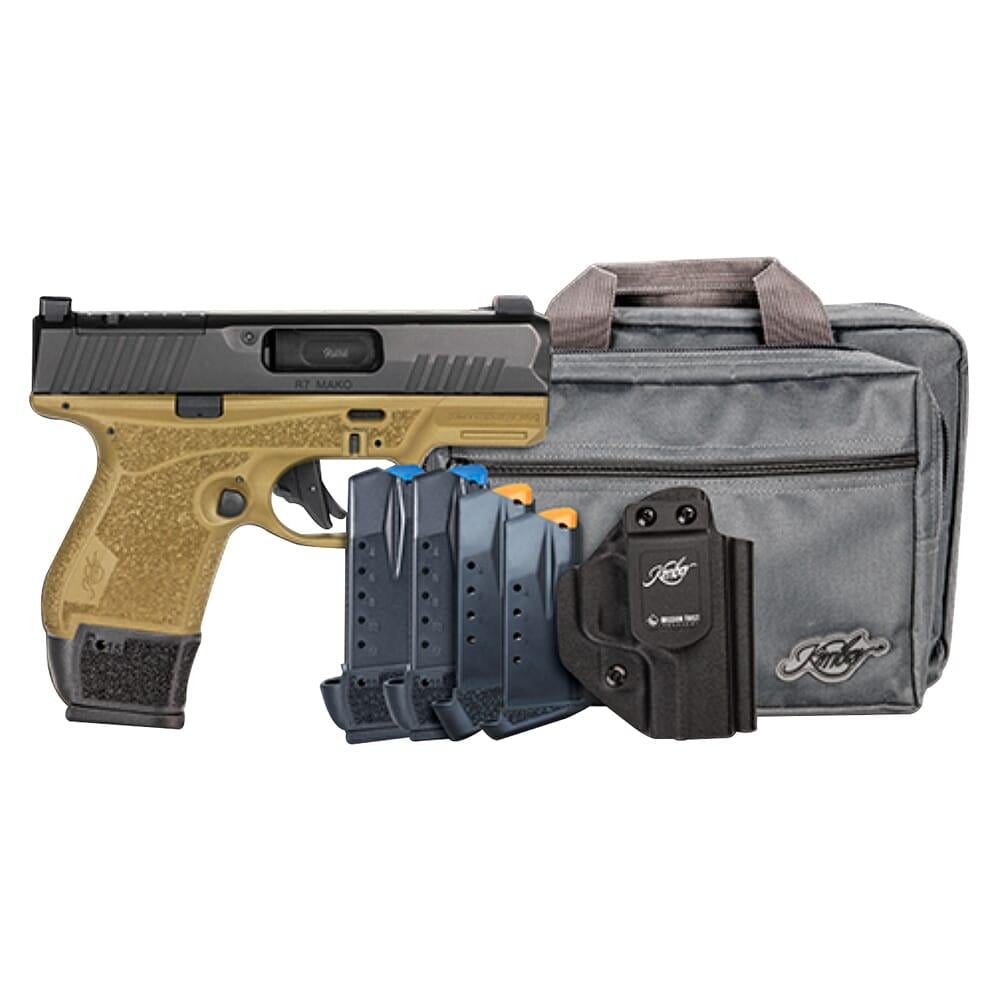 Kimber R7 Mako OR FDE w/Mission First Tactical Holster Kimber Range Bag 3800037 9mm 15 / 13 / 11 Rnd 3.37 in