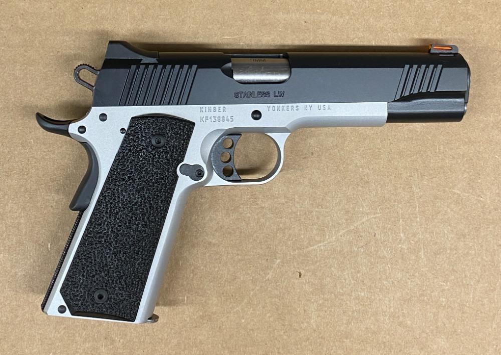 Kimber Stainless LW Night Guard 3700755 9mm 9 5"