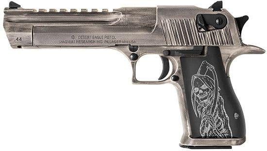 Magnum Research Desert Eagle Grim Reaper Mark XIX DE44WMDR 44 Mag 8 Rnd 6 in