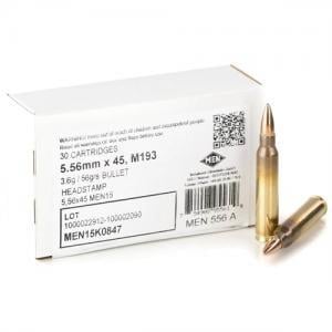 Magtech M193 5.56X45MM 55GR FMJ AMMO - 30 ROUND BOX