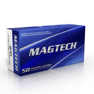Magtech Sport Ammunition 38 Special 158 Grain Semi-Jacketed Hollow Point Case of 1000 (20 Boxes of 50)