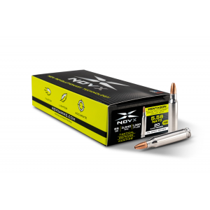 NOVX Copper Pentagon 55gr 5.56 NATO Ammo, 20rds - 556N55CP-2020