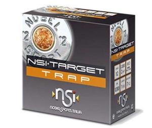 Nobel NSI Target Trap Shotshell 12 ga 2-3/4" 1-1/8 oz 1145 fps #8 25/ct