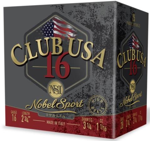 Nobel Sport Field & Target Shotshells 16 ga 2-3/4" 1-1/16 oz 1330 fps #6 25/ct