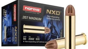 Norma .357 Magnum 80 gr NXD 20rds Handgun Ammo for High-Performance Accuracy - 611640020