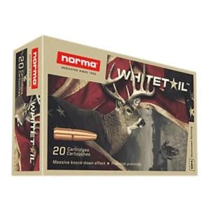 Norma Whitetail 7.65x53mm Argentine 174 gr PSP 20rds Rifle Ammo for Reliable Hunting - 20177752