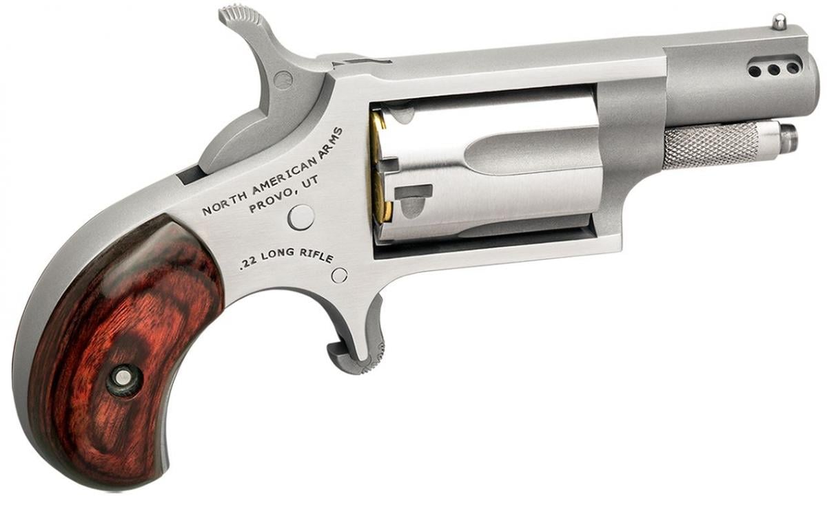 North American Arms Mini-Revolver NAA-22LR-P 22 LR 5 1 1/8"