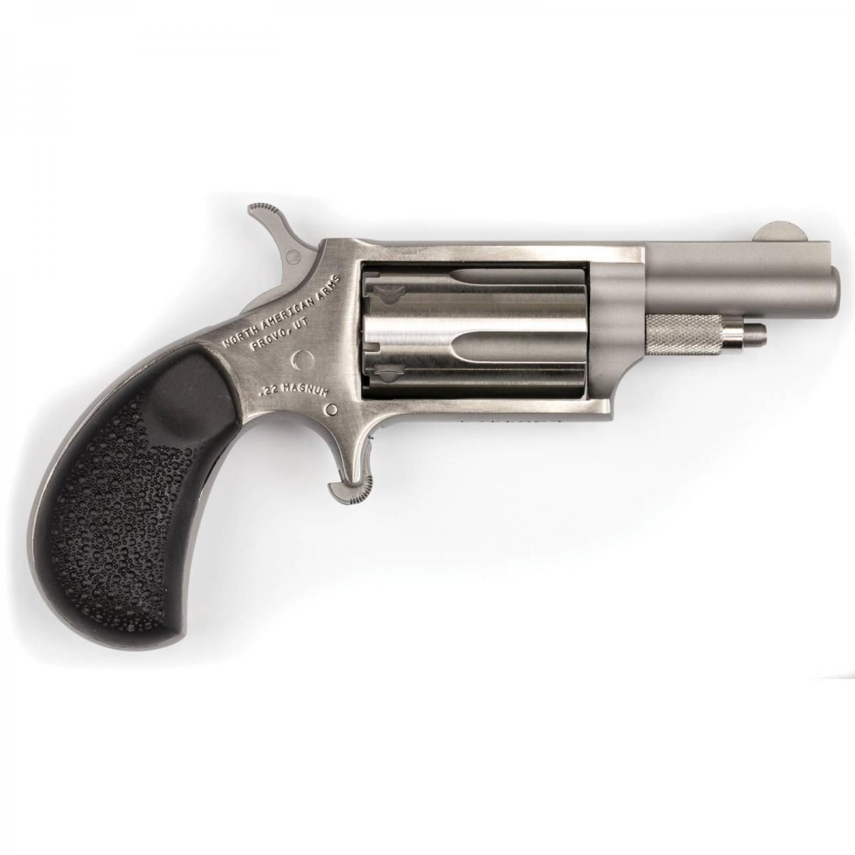 North American Arms Mini Revolver NAA-22MCGRC 22 WMR 5Rd 1.625"