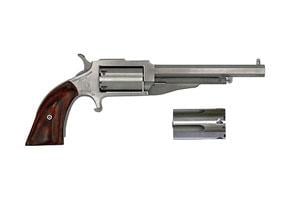 North American Arms The Earl 1860s Style Mini-Rev, Conversion Cyl NAA-1860-4C 22 LR, 22 WMR 5 4 Octagonal Bar