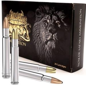 Nosler Safari Rifle Ammunition .505 Gibbs 570 gr SLD 2200 fps - 10/box