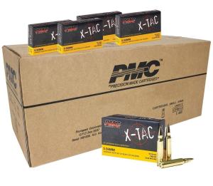 PMC X-Tac XP193 5.56NATO 55GR FMJ-BT 1000Rds Case 556X-CASE