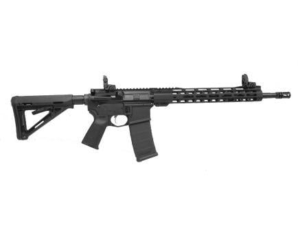Palmetto State Armory 16" Mid-Length 1/7 Nitride 13.5" Lightweight M-Lok MOE EPT Rifle w/MBUS Sight Set 5165493400 223/5.56 (1) 30-Round Magazine (where available by law) 16”