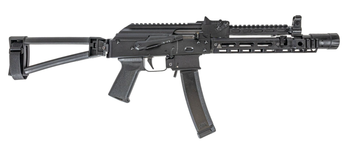 Palmetto State Armory AK-V 9mm 35 10.5"