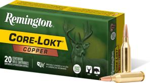 Remington .243 Winchester 85 Grain Core-Lokt Copper Hollow Point Rifle Ammo 20 Rounds R27856-20RD