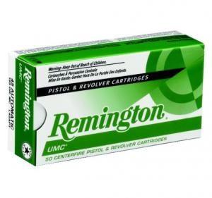 Remington Ammunition L357S2 UMC 357 Sig 125 gr Jacketed Hollow Point (JHP) 50 Bx/ 10 Cs