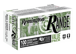 Remington Ammunition R23979 Remington Range 9mm Luger 115 gr Full Metal Jacket (FMJ) 100 Per Box/ 5 Cs R23979