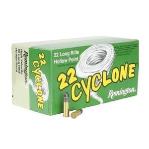 Remington Cyclone 22 LR Ammo 36 Grain Lead Hollow Point Box of 225
