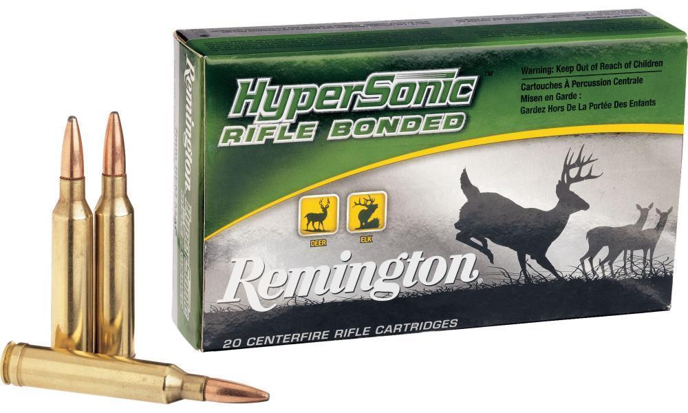 Remington Hypersonic Bonded Rifle Ammunition .30-06 Sprg 150 gr PSP 3035 fps 20/ct