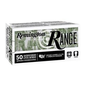 Remington Range 9mm Luger 115 Grain Full Metal Jacket Brass Cased Pistol Ammo 250 Rounds R23975