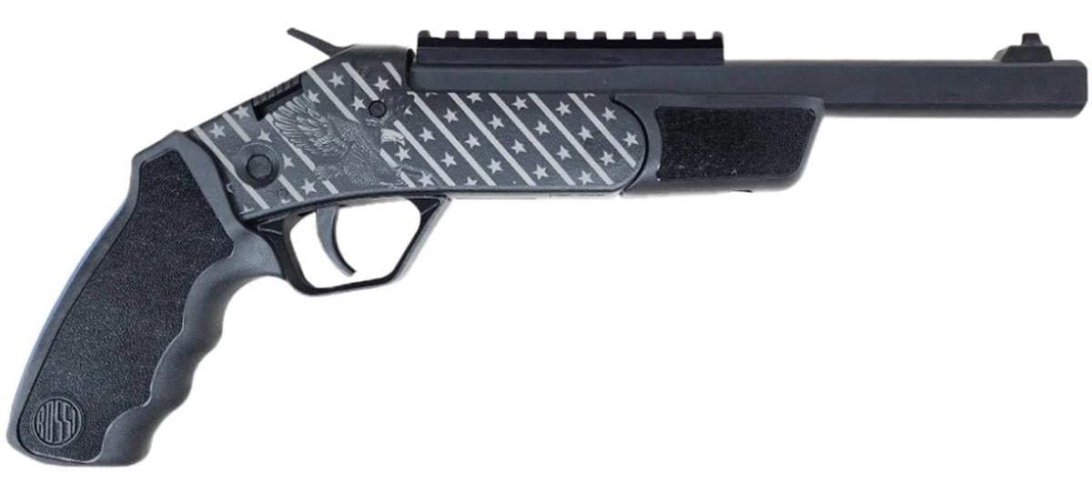 Rossi-braztech Brawler Engraved Eagle SSPB9-ENG5 45 Long Colt, 410 Bore 1 9"