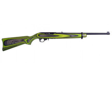 Ruger 10/22 Carbine Black & Lime Green 1232 22 LR 10 Rnd 18.5"