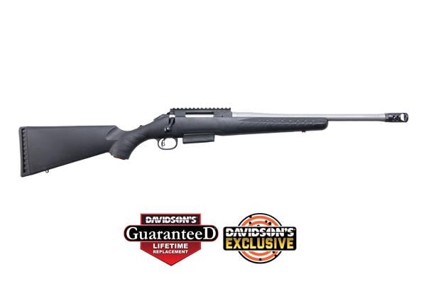 Ruger American Ranch Rifle Davidsons Exclusive 26977 450 Bushmaster 3+1 16.12 Threaded
