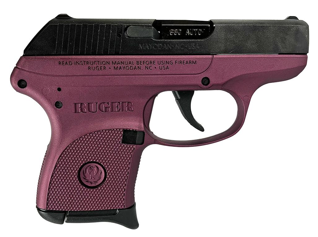 Ruger LCP Black Cherry Frame UR3701BCF 380 ACP 6 2.75"