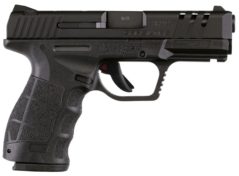 SAR USA SAR9X Compact SAR9CXBL 9mm 15 Rnd 4"