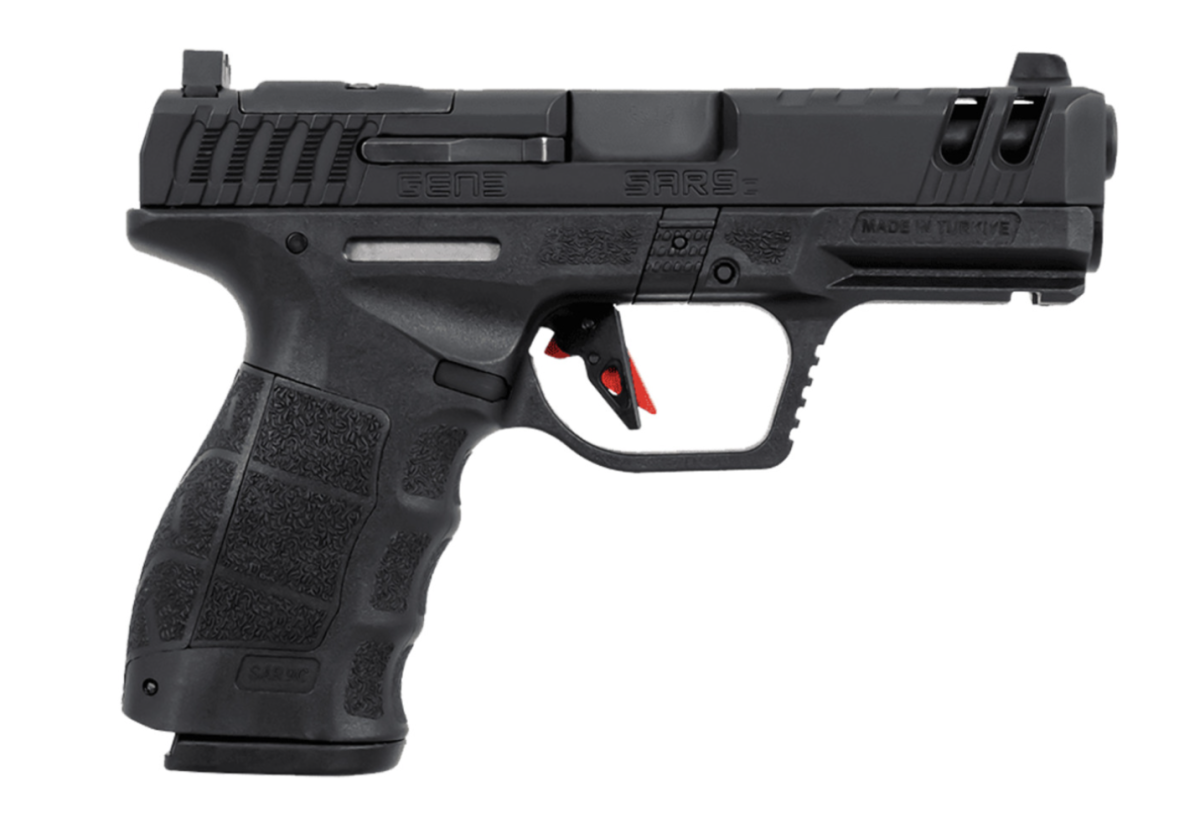 SAR USA SAR9 Compact Gen 3 HGA SAR9CG3BL 9mm 15rd 4"