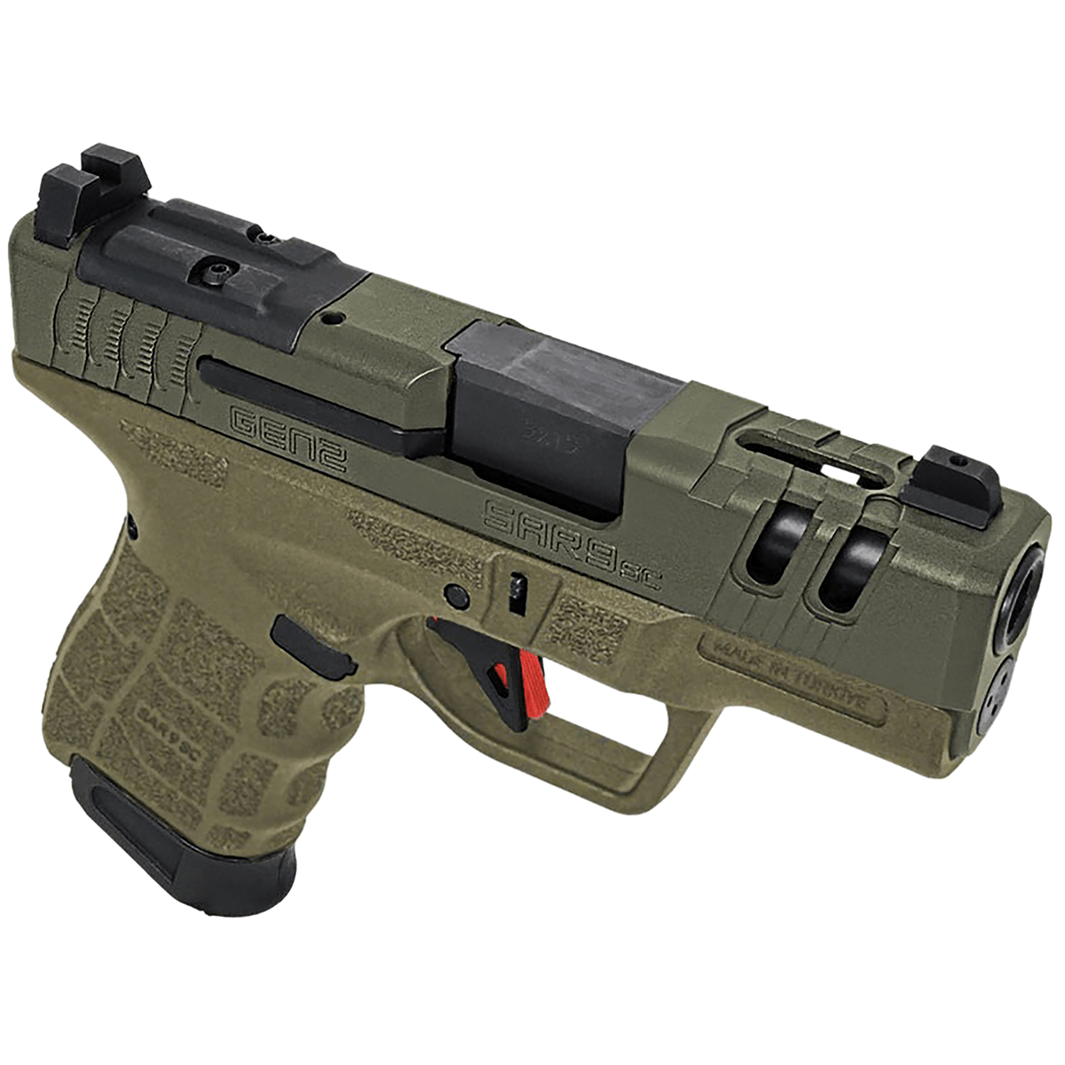 SAR USA SAR9 SC Gen 2 SAR9SCG2OD 9mm 15+1 3.3"