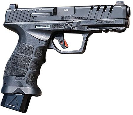 SAR USA SAR9 Socom Compact SAR9CSOCOMBL 9mm 21+1 4.5"