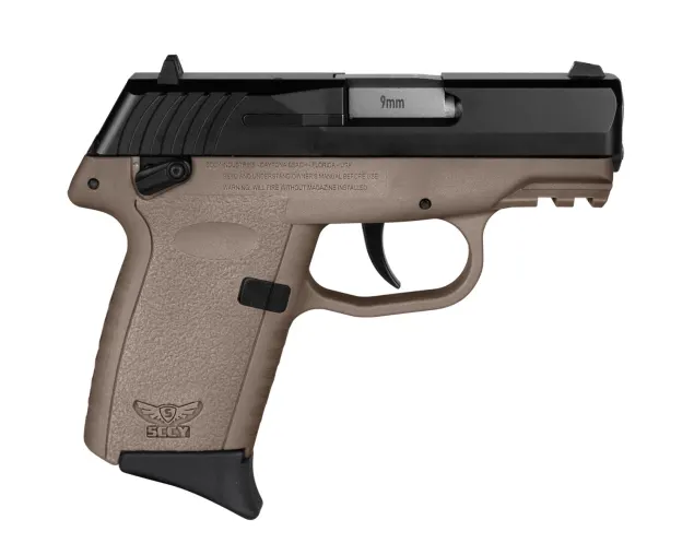 SCCY Industries CPX-1 Gen 3 Dark Earth CPX-1CBDEG3 9mm 10 + 1 3.1 in