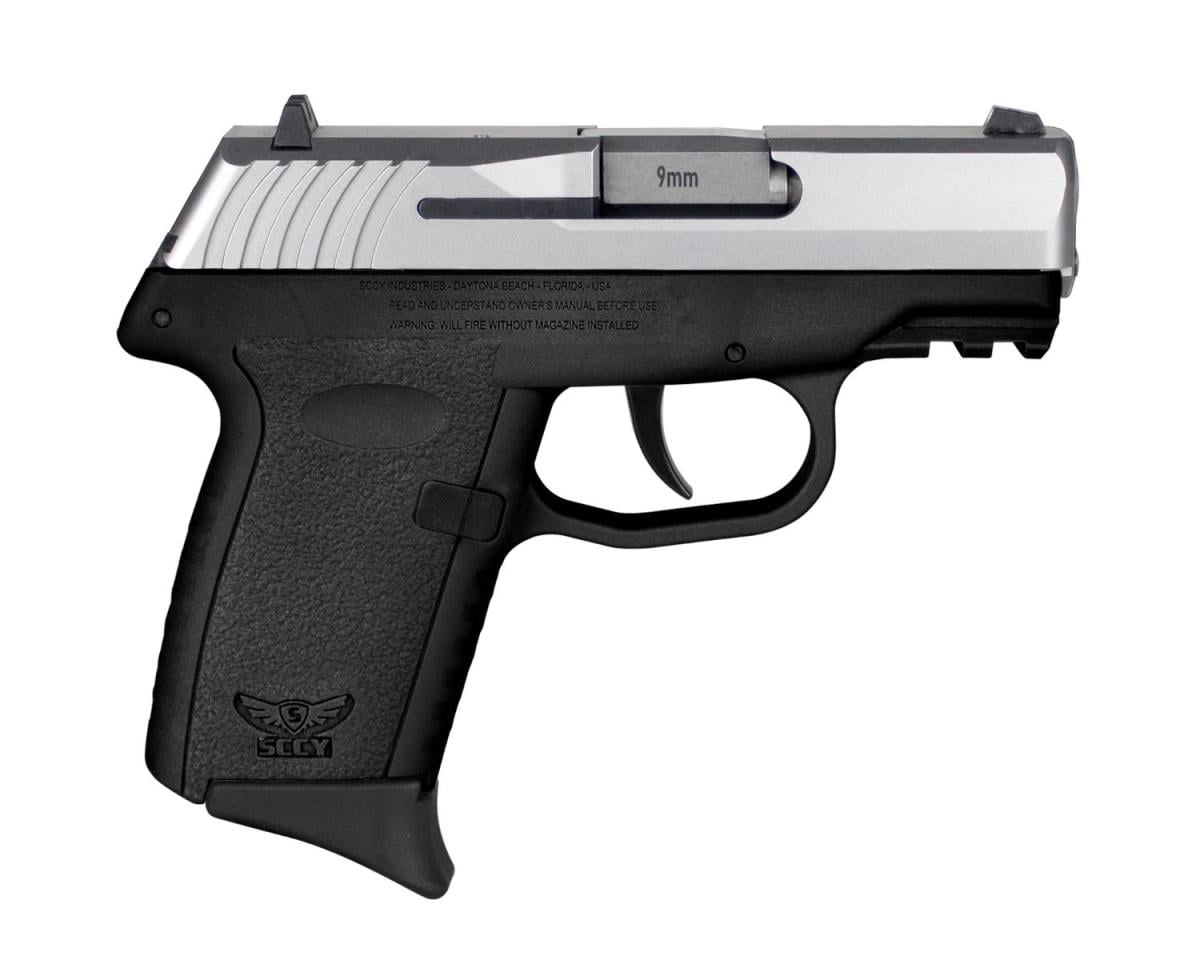 SCCY Industries CPX-2 Gen 3 Stainless CPX-2TTBKG3 9mm 10 Rnd 3.1 in