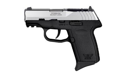 SCCY Industries CPX-2 RDR Gen 3 Black/Stainless CPX-2TTBKRDRG3 9mm 10 Rnd 3.1 in