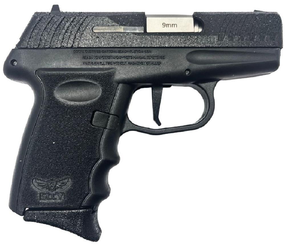 SCCY Industries DVG-1 DVG-1PBBK 9mm 10+1 Rd. 3.1"