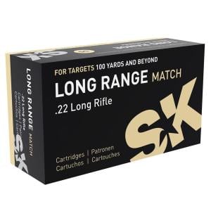 SK Ammunition .22 LR Long Range Match 40gr Ammunition Brick of 500rds 420258 420258