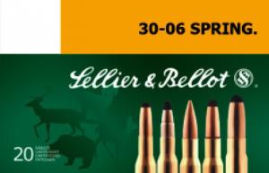 Sellier & Bellot Centerfire Rifle Ammo - .30-06 Springfield - 180 Grain - 20 Rounds - SPCE