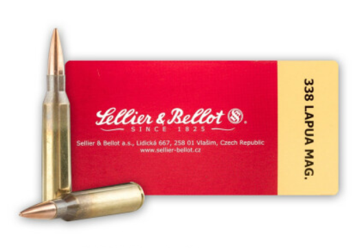 Sellier & Bellot SB338LMA 338 Lapua
