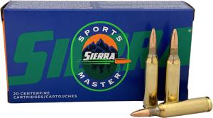 Sierra Sports Master Gameking Rifle Ammunition .243 Win 100gr HPBT 20/ct