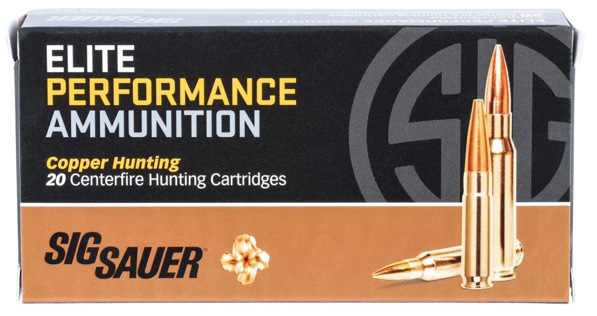 Sig Arms Elite Copper Hunting E6MMCH120 6mm Creedmoor