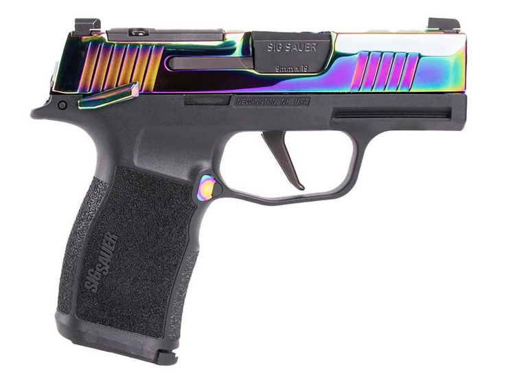 Sig Sauer P365X Rainbow 365X-9-RBT-MS 9mm 12 Rd. 3.1"